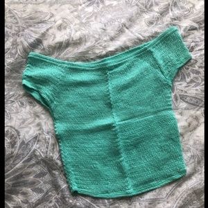 GUESS turquoise tube top